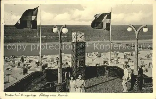 Wangerooge Nordseebad Strandpartie Kat. Wangerooge