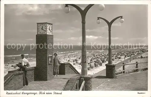 Wangerooge Nordseebad Strandblick Kat. Wangerooge