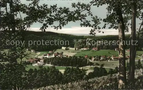 Gras Ellenbach Gesamtansicht Kneipp und Luftkurort im Odenwald Kat. Grasellenbach