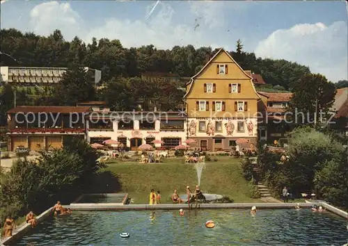 Gras Ellenbach Hotel Siegfriedbrunnen Swimming Pool Kat. Grasellenbach