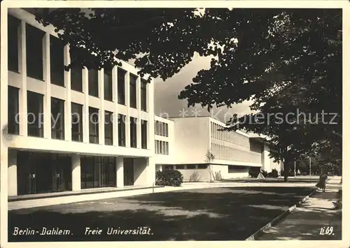 Dahlem Berlin Freie Universitaet / Berlin /Berlin Stadtkreis