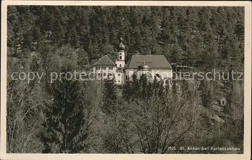 St Anton Kranzberg Kirche Kat. Garmisch Partenkirchen