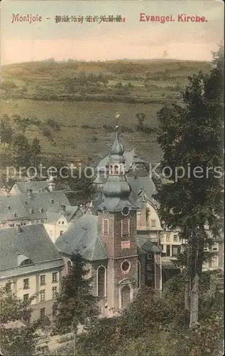 Monschau Montjoie Ev Kirche Kat. Monschau