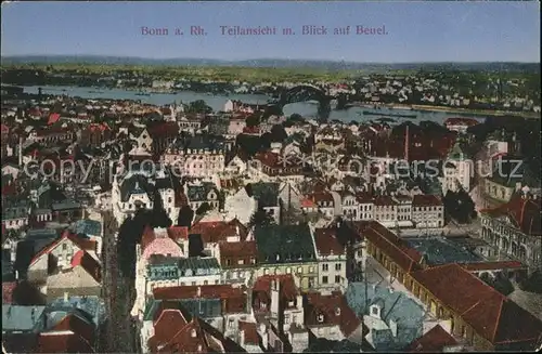 Bonn Rhein Panorama mit Beuel / Bonn /Bonn Stadtkreis