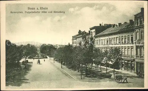 Bonn Rhein Kaiserplatz Poppelsdorfer-Allee Kreuzberg / Bonn /Bonn Stadtkreis