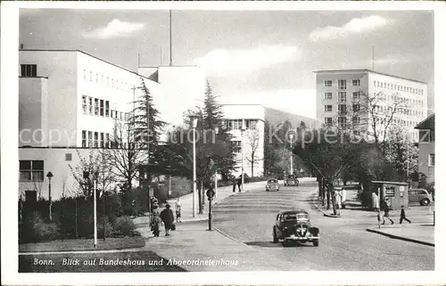 Bonn Rhein Bundeshaus Autos / Bonn /Bonn Stadtkreis