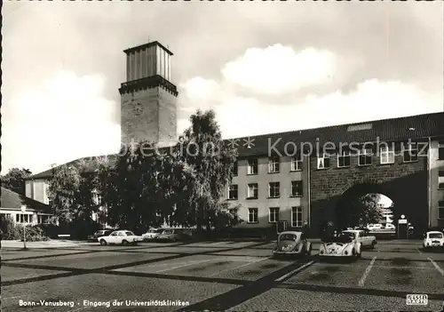 Bonn Rhein Venusberg Universitaetskliniken Autos / Bonn /Bonn Stadtkreis