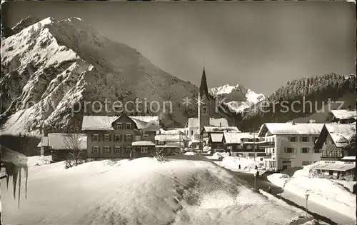 Mittelberg Kleinwalsertal Ortsansicht Kat. Oesterreich