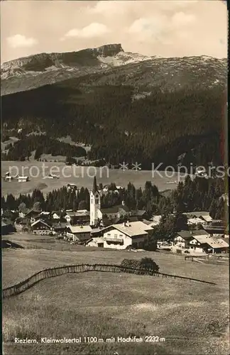 Riezlern Kleinwalsertal Vorarlberg mit Hochifen Kat. Mittelberg