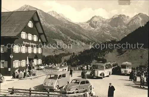 Kleinwalsertal Gasthof Alte Krone Kat. Oesterreich