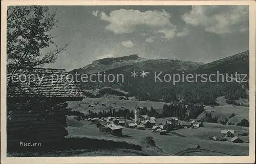 Riezlern Kleinwalsertal Vorarlberg Panorama Kat. Mittelberg