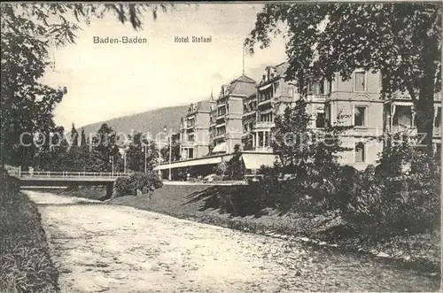 Baden Baden Hotel Stefani Kat. Baden Baden