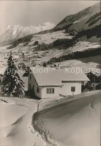 Hirschegg Kleinwalsertal Vorarlberg Haus Alt Heidelberg Kat. Mittelberg