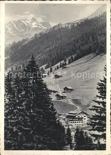 Baad Mittelberg Kleinwalsertal Sporthotel Baad Kat. Mittelberg