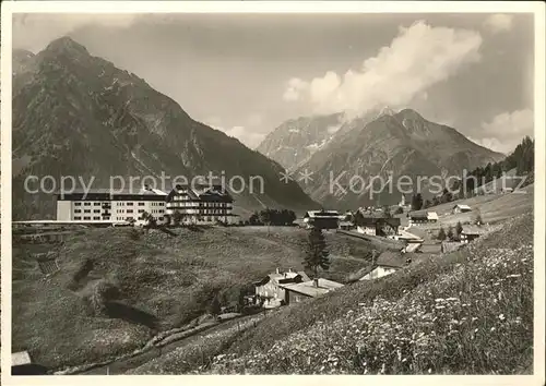 Mittelberg Kleinwalsertal Alpenkurhotel Walsertal Kat. Oesterreich