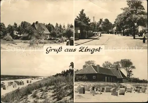 Zingst Ostseebad Strand Strasse / Zingst Darss /Nordvorpommern LKR