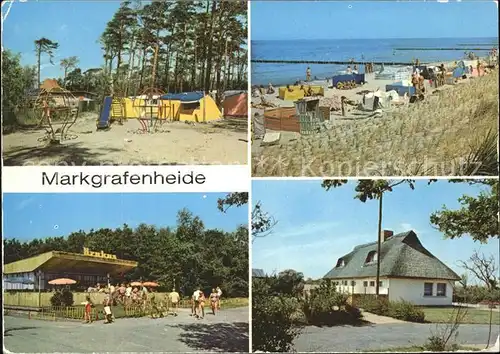 Markgrafenheide Camping Strand  Kat. Rostock Mecklenburg Vorpommern