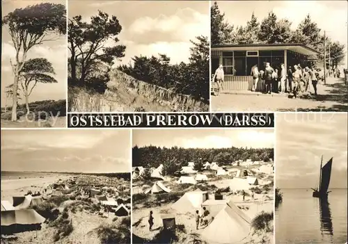 Prerow Ostseebad Duene Kiosk Strand Campingplatz / Darss /Nordvorpommern LKR