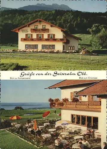 Reit Aschau Chiemgau Berggasthof Seiseralm Kampenwand Chiemsee