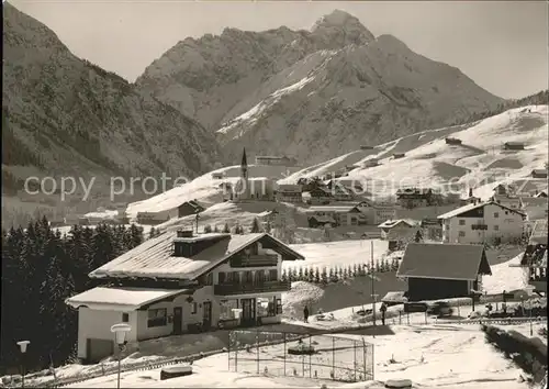 Kleinwalsertal Hirschegg Widderstein Kat. Oesterreich