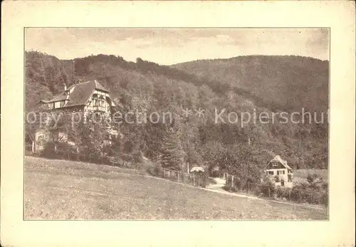 Guenterstal Freiburg Sanatorium Riedberg  / Freiburg im Breisgau /Breisgau-Hochschwarzwald LKR