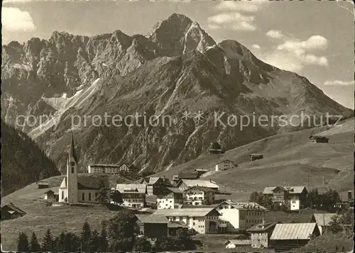 Hirschegg Kleinwalsertal Vorarlberg Widderstein Kleines Walsertal Kat. Mittelberg