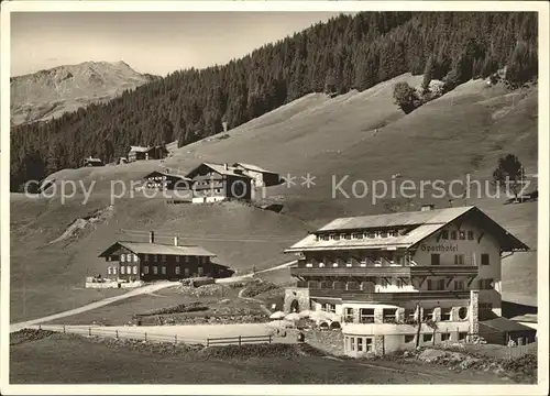 Baad Mittelberg Kleinwalsertal Alpen Sporthotel Baad  Kat. Mittelberg