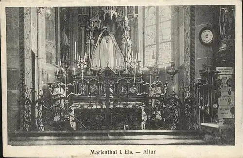 Marienthal Elsass Altar