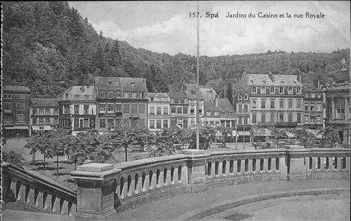 Spa jardins du Casino Rue Royale Kat. 