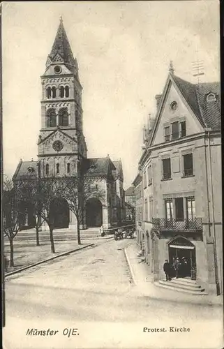 Muenster Elsass Kirche  Kat. Munster