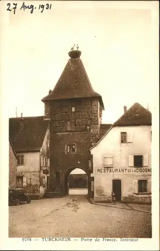 Turckheim Restaurant Porte de France Kat. Turckheim