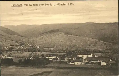 Muenster Elsass Guensbach Kat. Munster