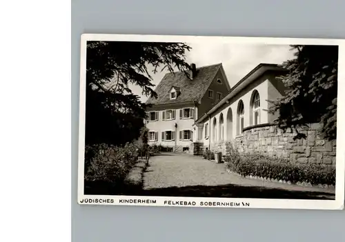 Sobernheim Juedisches Kinderheim / Bad Sobernheim /Bad Kreuznach LKR