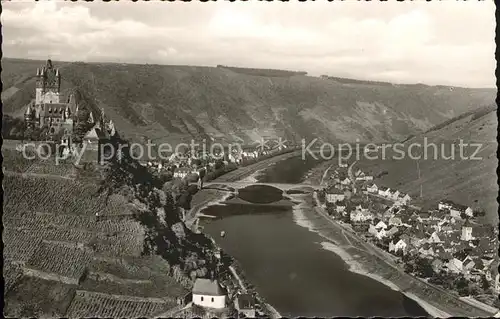 Cochem Mosel Gesamtansicht Kat. Cochem