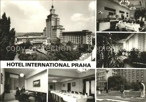 Praha Prahy Prague Hotel International Kat. Praha