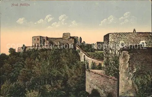 hrad Hazmburk Burg Kat. Tschechische Republik