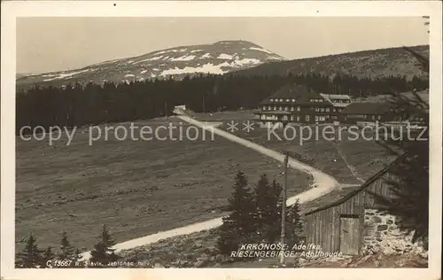 Riesengebirge Krkonose Adolfka Kat. Tschechische Republik