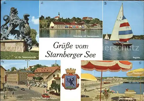Starnbergersee Wappen Regatta  Kat. Starnberg