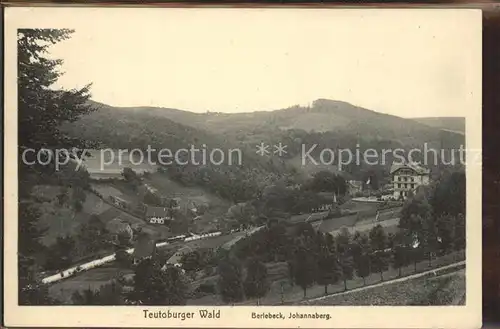 Teutoburgerwald Berlebeck Johannaberg Kat. Detmold