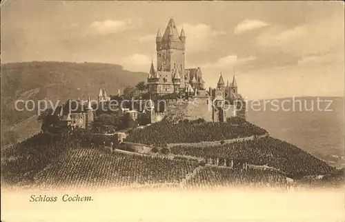 Cochem Mosel Schloss Kat. Cochem