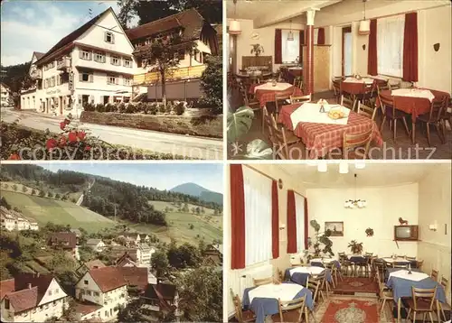 Bad Griesbach Schwarzwald Ortsansicht Gasthof Pension Zur Linde / Bad Peterstal-Griesbach /Ortenaukreis LKR