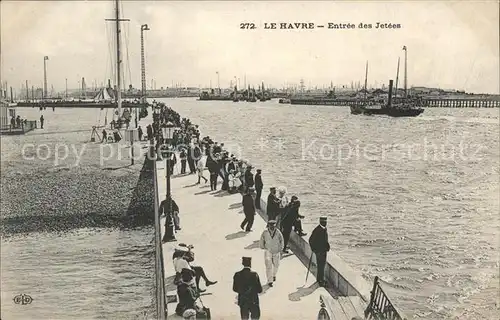 Le Havre Entree des Jetees Port Kat. Le Havre