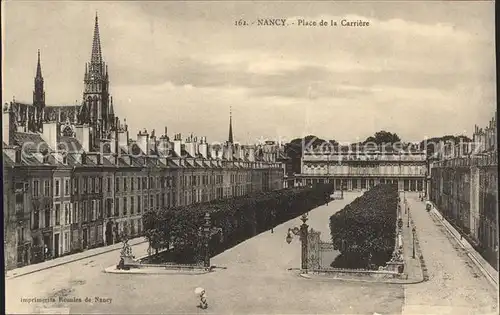 Nancy Lothringen Place de la Carriere Tours de la Cathedrale / Nancy /Arrond. de Nancy