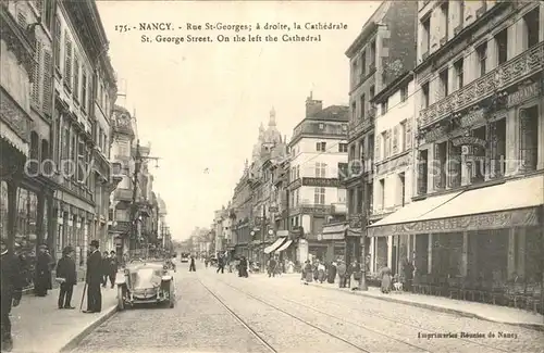 Nancy Lothringen Rue Saint Georges Cathedrale / Nancy /Arrond. de Nancy