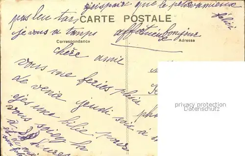 Brive Correze Vue generale Stempel auf AK Kat. Correze