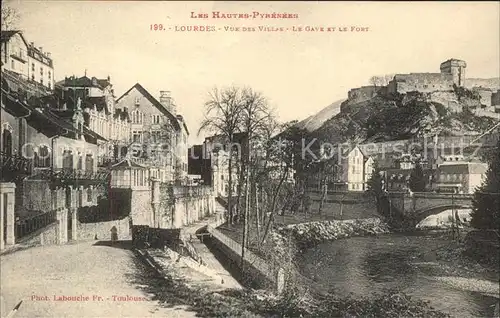 Pyrenees Region Lourdes Vue de Villas Kat. Lourdes