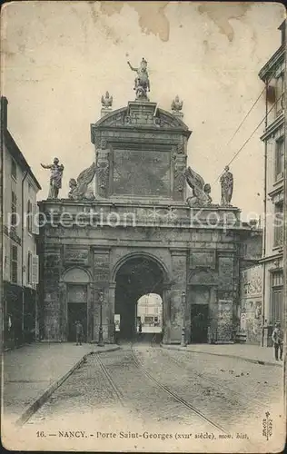 Nancy Lothringen Porte Saint-Georges / Nancy /Arrond. de Nancy