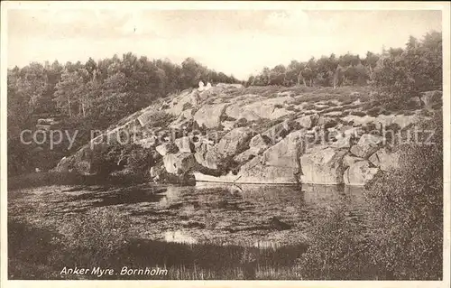 Bornholm Anker Myre Kat. Daenemark