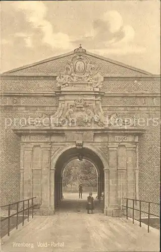 Kronborg Slot Vold Portal Kat. Daenemark