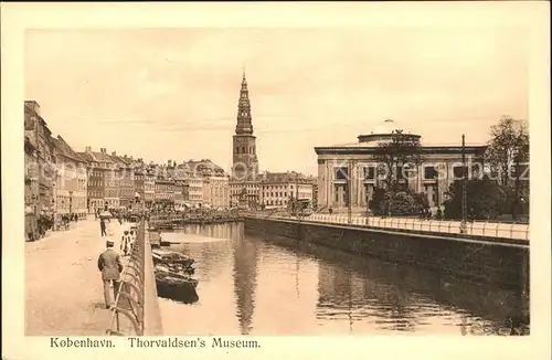 Kobenhavn Thorvaldsens Museum Kanal Kirche Kat. 